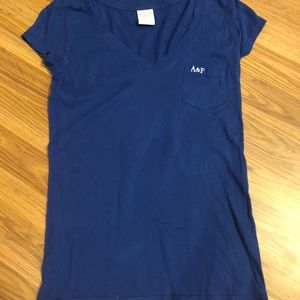 Blue shirt with pocket